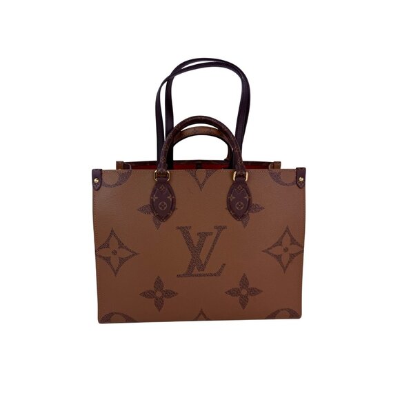 Louis Vuitton ONTHEGO MM Reverse Giant Monogram Tote - Picture 1 of 11